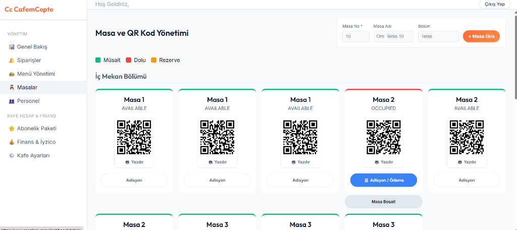 Masalar Mockup